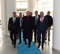 Cumhurbaşkanı Erdoğan’dan Büyükşehir Belediyesine ziyaret