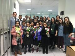 Öğrenciler 14 Mart Tıp bayramını unutmadı